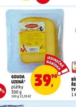 GOUDA UZENÁ plátky 300 g