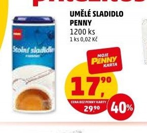 UMĚLÉ SLADIDLO PENNY