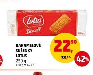 KARAMELOVÉ SUŠENKY LOTUS