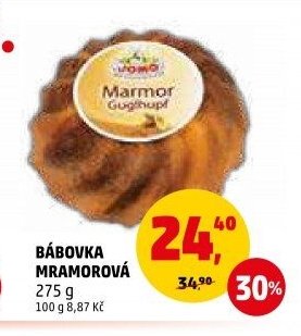 Bábovka mramorová