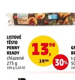 Listové těsto Penny Ready