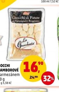 Gnocchi bramborové s parmezánem