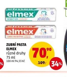 Zubní pasta Elmex