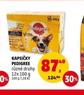 Kapsičky Pedigree