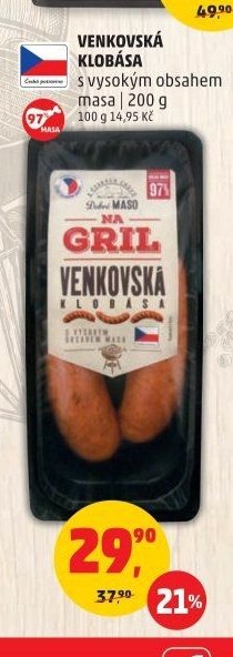 Venkovská klobása