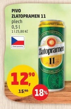 Pivo Zlatopramen 11