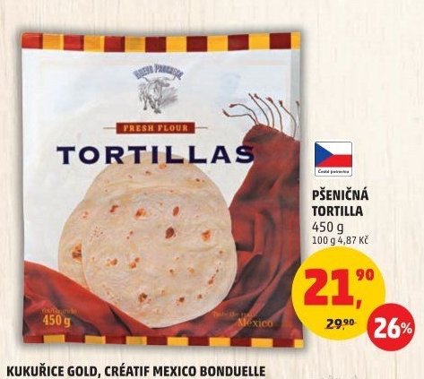 PŠENIČNÁ TORTILLA
