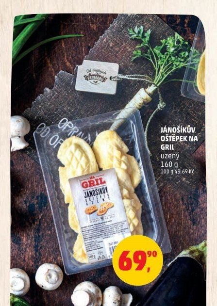 JÁNOŠÍKŮV OŠTĚPEK NA GRIL