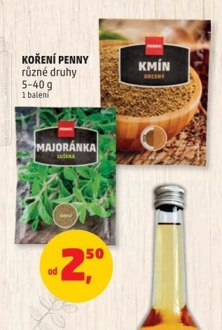 Koření Penny různé druhy 5–40 g