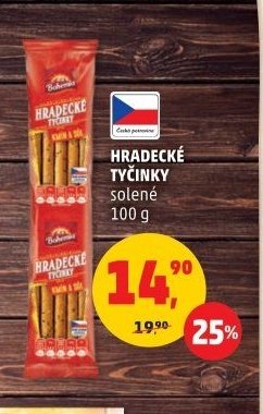 Hradecké tyčinky solené 100 g