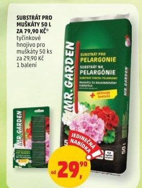 SUBSTRÁT PRO MUŠKÁTY 50 L