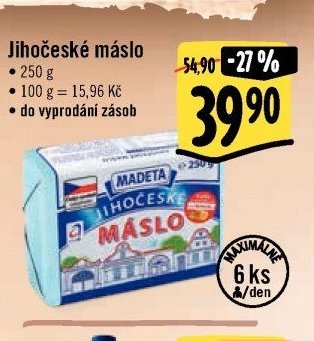 Jihočeské máslo