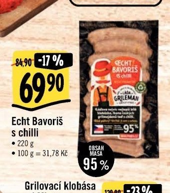 Echt Bavoriš s chilli