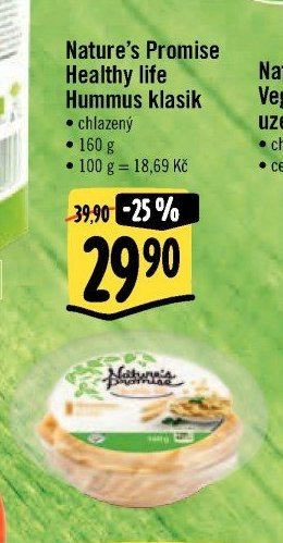 Nature's Promise Healthy life Hummus klasik