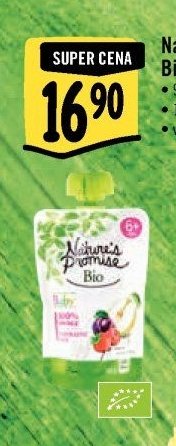 Nature's Promise Bio Ovocné pyré