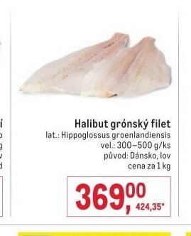 Halibut grónský filet