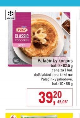 Palačinky korpus
