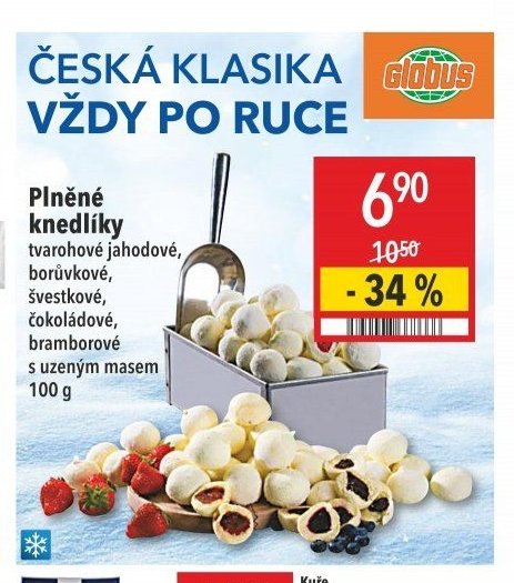 Plněné knedlíky