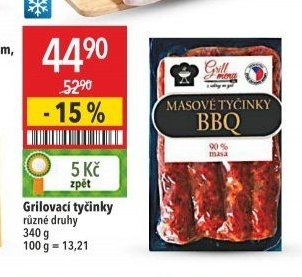 Grilovací tyčinky