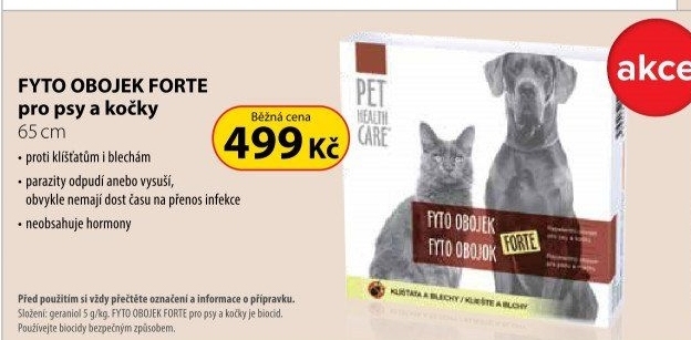 Obojek pro psy a kočky antiparazitní Fyto Pet Health Care