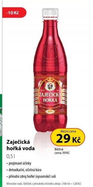 Voda hořká Zaječická