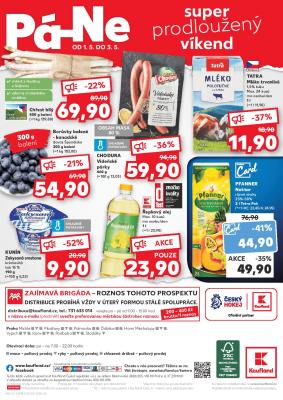 akční leták Kaufland 1.5.2020-3.5.2020