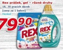 Prací prášek Rex
