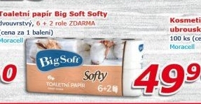 Toaletní papír 2vrstvý Big Soft