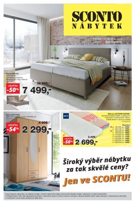 akční leták Sconto nábytek 1.5.2020-28.5.2020