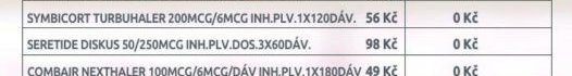 SERETIDE DISKUS 50/250MCG INH.PLV.DOS.3X60DÁV.