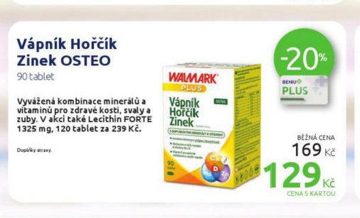 Vápník Hořčík Zinek OSTEO