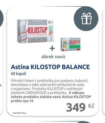 Astina KILOSTOP BALANCE 60 kapslí