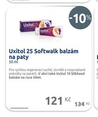 Uxitol 25 Softwalk balzám na paty