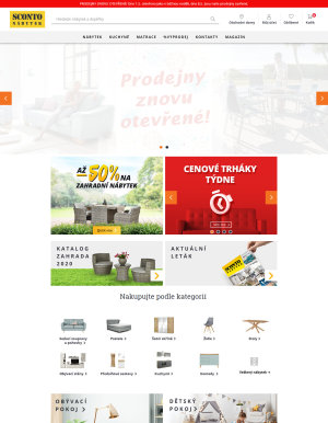 akční leták Sconto nábytek 4.5.2020-10.5.2020