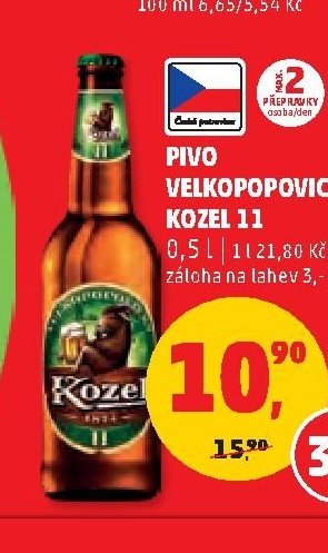 PIVO VELKOPOPOVICKÝ KOZEL 11
