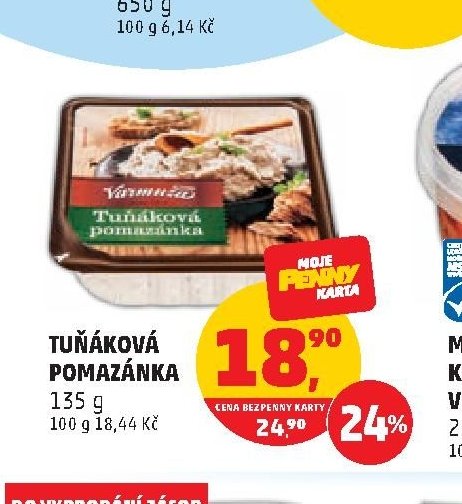Tuňáková pomazánka