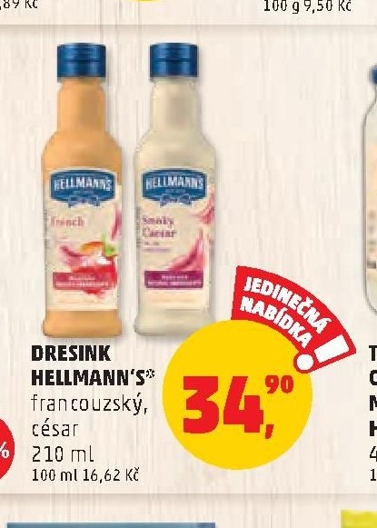 Dresink Hellmann's francouzský, césar