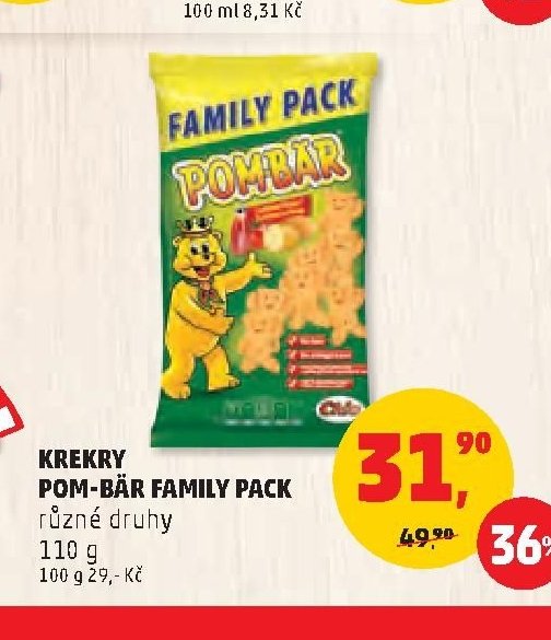 Krekry Pom-Bär Family Pack