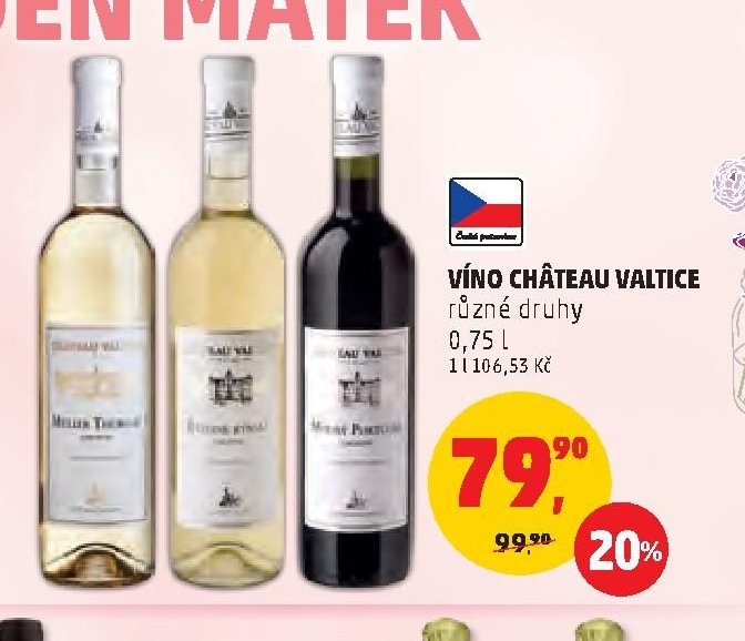 VÍNO CHÂTEAU VALTICE