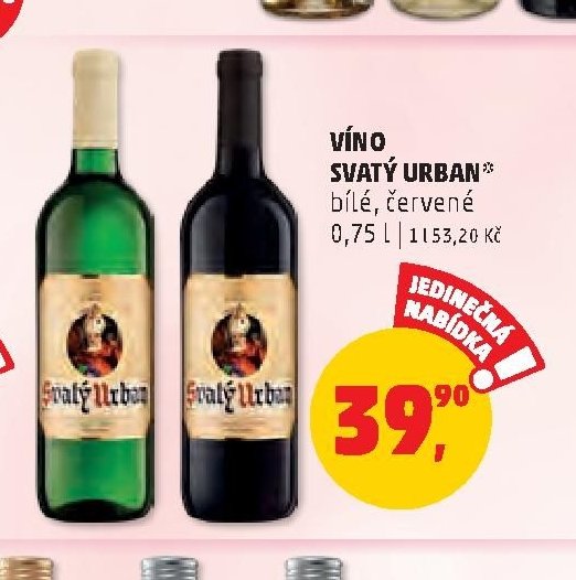 VÍNO SVATÝ URBAN