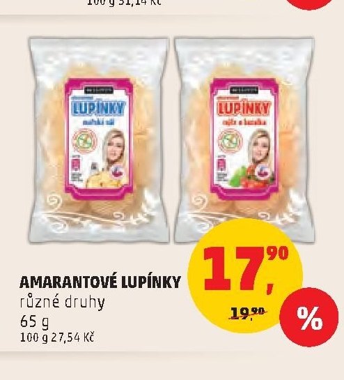 AMARANTOVÉ LUPÍNKY