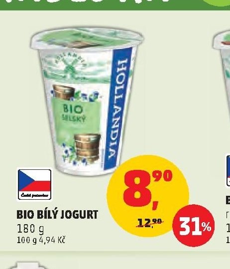 BIO BÍLÝ JOGURT