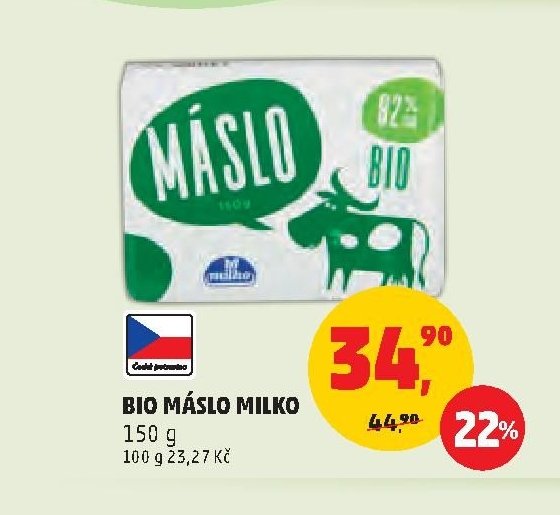 BIO MÁSLO MILKO