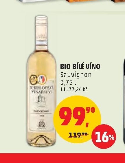 BIO BÍLÉ VÍNO