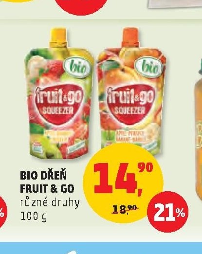 BIO DŘEŇ FRUIT & GO
