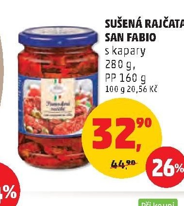 Sušená rajčata San Fabio