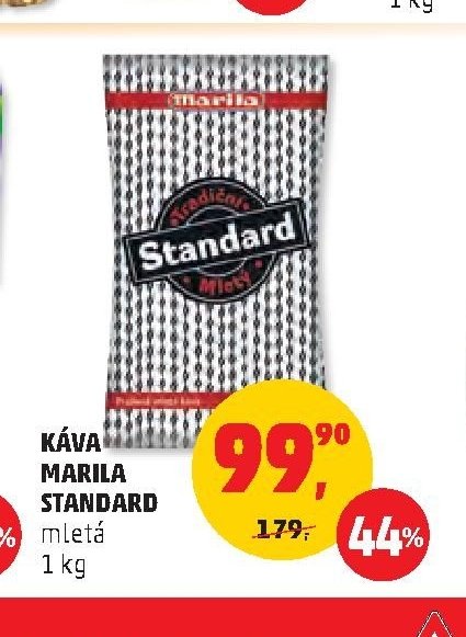 KÁVA MARILA STANDARD mletá 1 kg