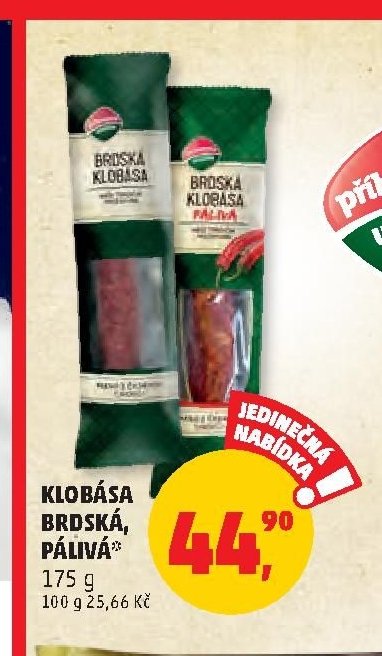 Klobása brdská, pálivá