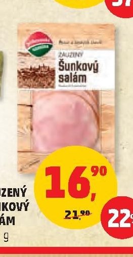 Zauzený šunkový salám