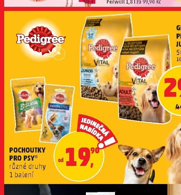 Pochoutky pro psy Pedigree